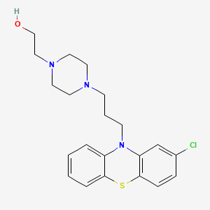 Chemical structure of Perphenazine