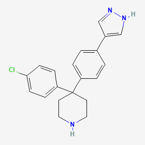 Chemical structure of AT7867