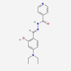 Chemical structure of RSVA 405