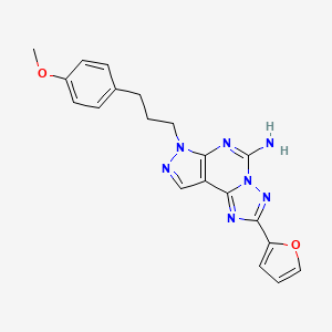 Chemical structure of SCH 442416
