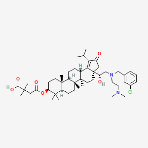 Chemical structure of GSK2838232