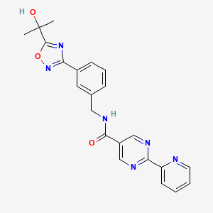 Chemical structure of SAR191801