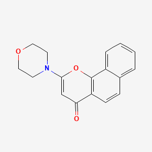 Chemical structure of NU 7026