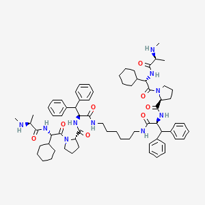 Chemical structure of BV6