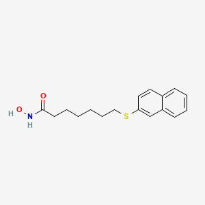 Chemical structure of HNHA