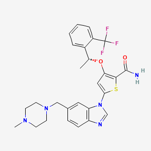 Chemical structure of GSK461364