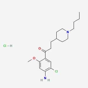 Chemical structure of RS 67333 hydrochloride