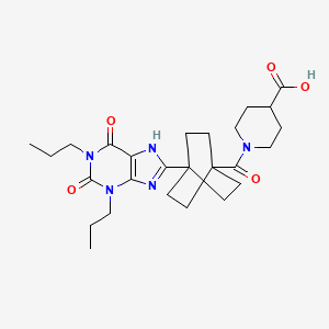 Chemical structure of TAPI-1
