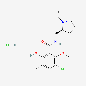 Chemical structure of Eticlopride hydrochloride