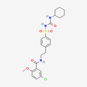 Chemical structure of Glibenclamide