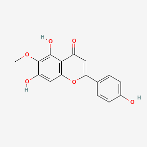 Chemical structure of Hispidulin
