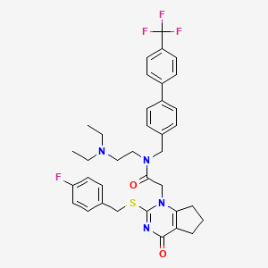 Chemical structure of Darapladib