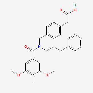 Chemical structure of ONO-7300243