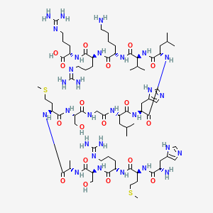 Chemical structure of SAMS Peptide