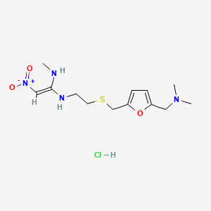 Chemical structure of Zantac
