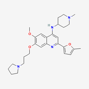 Chemical structure of CM-272