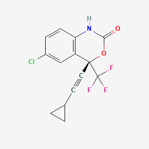 Chemical structure of Efavirenz