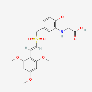 Chemical structure of Rigosertib