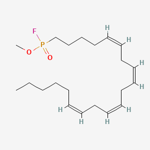 Chemical structure of MAFP