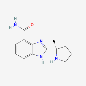 Chemical structure of Veliparib