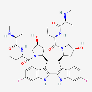 Chemical structure of Birinapant