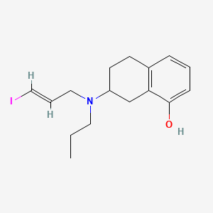 Chemical structure of 8-Hydroxy-PIPAT oxalate