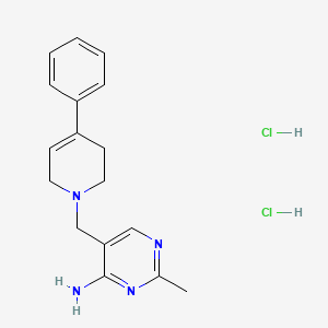 Chemical structure of Ro 10-5824 dihydrochloride