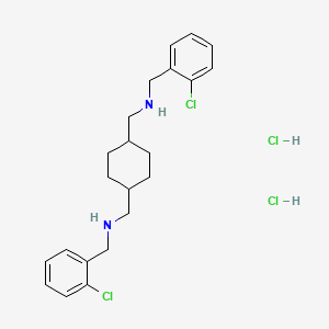 Chemical structure of AY 9944 dihydrochloride