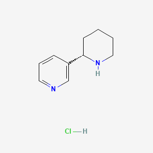 Chemical structure of Anabasine hydrochloride