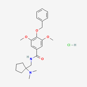 Chemical structure of Org 25543 hydrochloride
