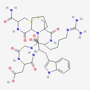Chemical structure of Eptifibatide Acetate