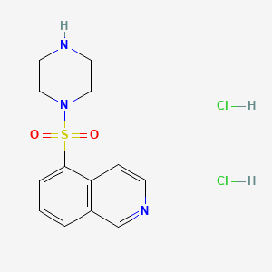 Chemical structure of HA-100 (hydrochloride)