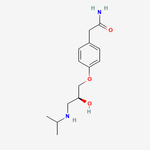 Chemical structure of Esatenolol