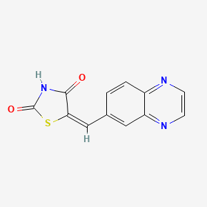 Chemical structure of AS-605240