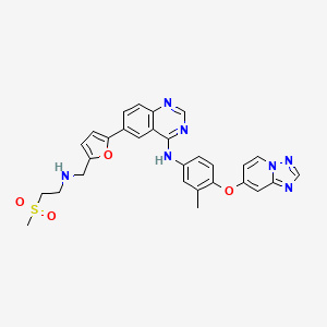 Chemical structure of ARRY-380