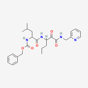 Chemical structure of Calpain Inhibitor XII