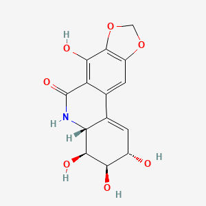 Chemical structure of Narciclasine