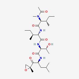 Chemical structure of Epoxomicin