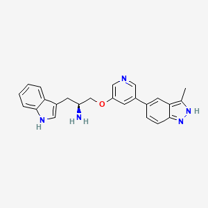 Chemical structure of A-443654