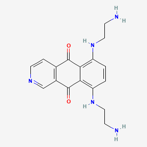 Chemical structure of Pixantrone