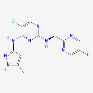 Chemical structure of AZD1480