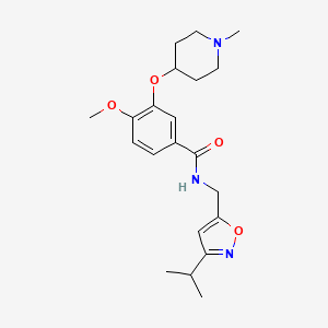 Chemical structure of ML352