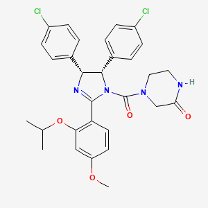 Chemical structure of Nutlin 3