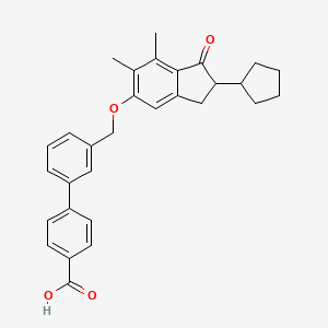 Chemical structure of BINA