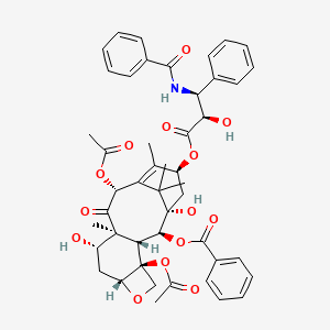 Chemical structure of Paclitaxel
