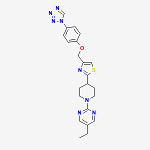 Chemical structure of MBX-2982
