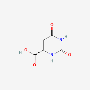 Chemical structure of L-Dihydroorotic acid