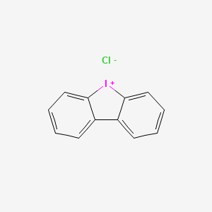 Chemical structure of Diphenyleneiodonium chloride