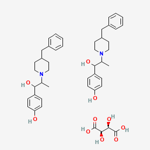 Chemical structure of Ifenprodil Tartrate