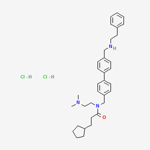 Chemical structure of SB 699551